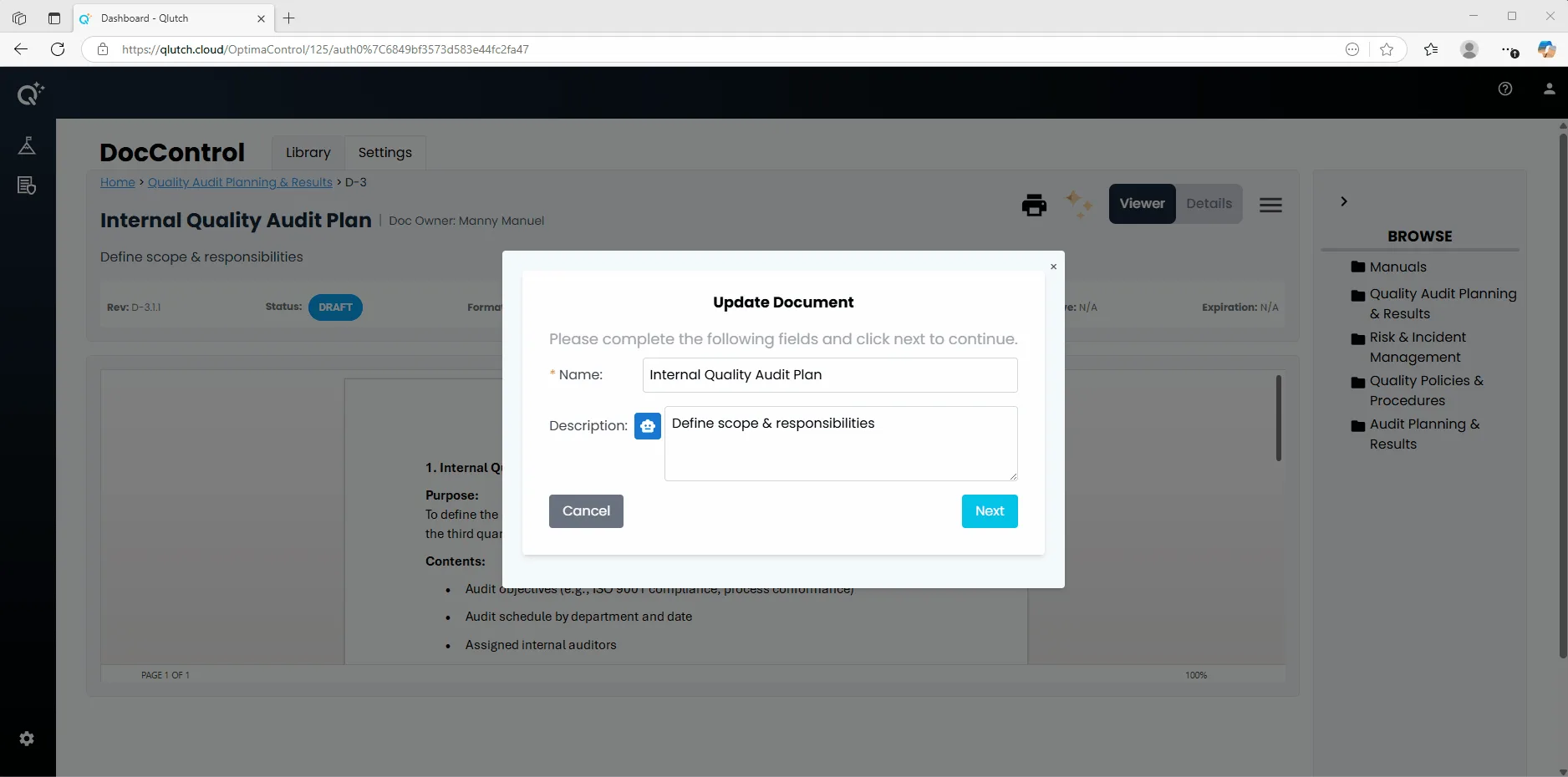 3. BaseCamp Updating Settings