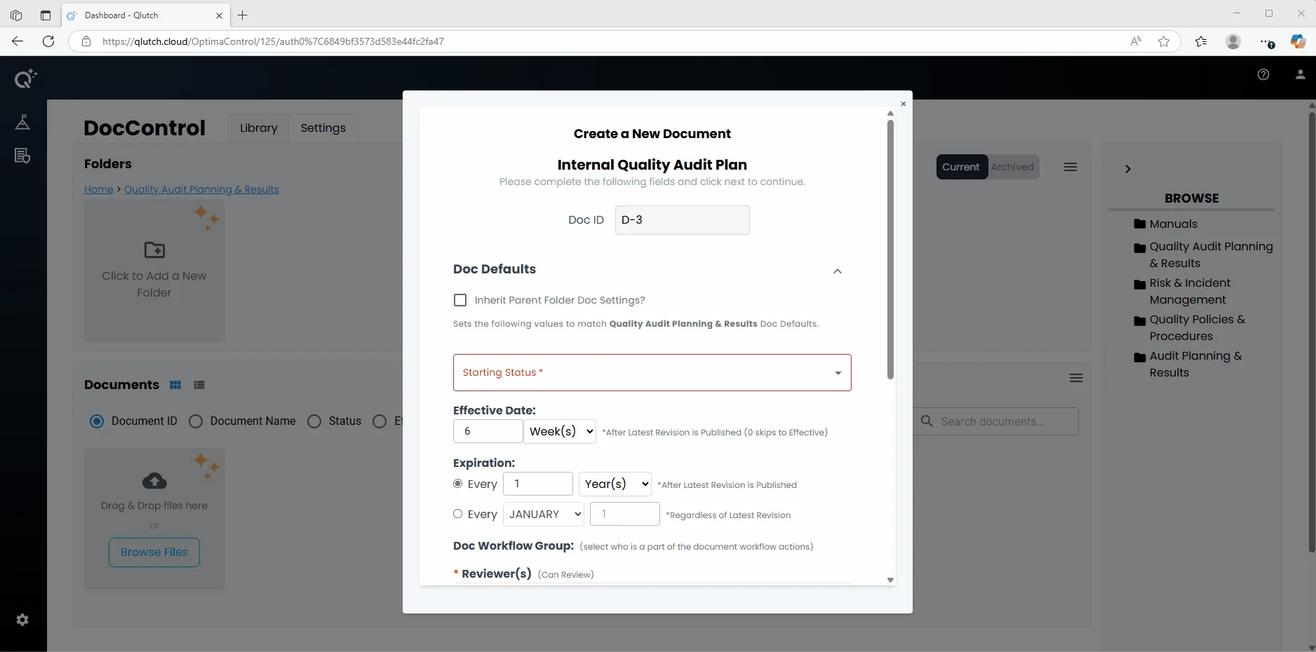 4. Inherit Parent Folder Doc Settings