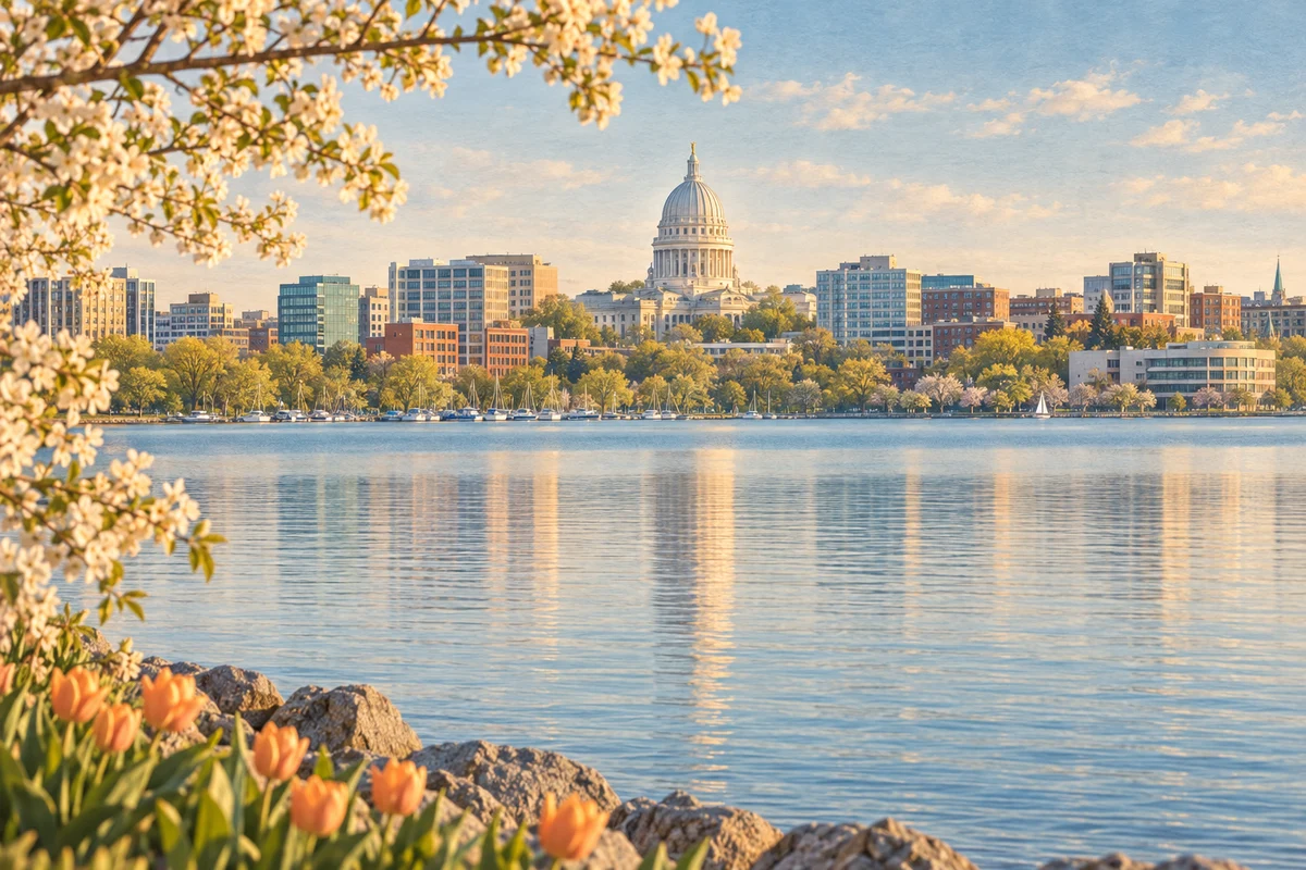 Illustration of Madison, the symposium destination
